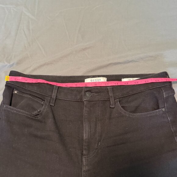Guess Los Angeles 1981 Skinny Jeans Black Size 31 Rg - Picture 6 of 11
